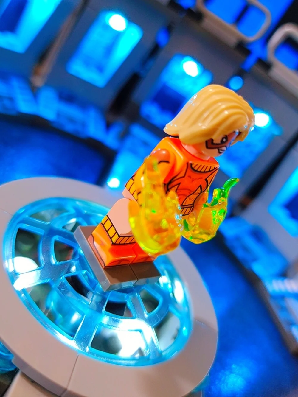 Terra Teen Titans Minifigure Lego Compatible